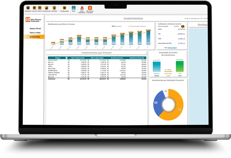 Planilha de Controle Financeiro Download planilha de controle financeiro