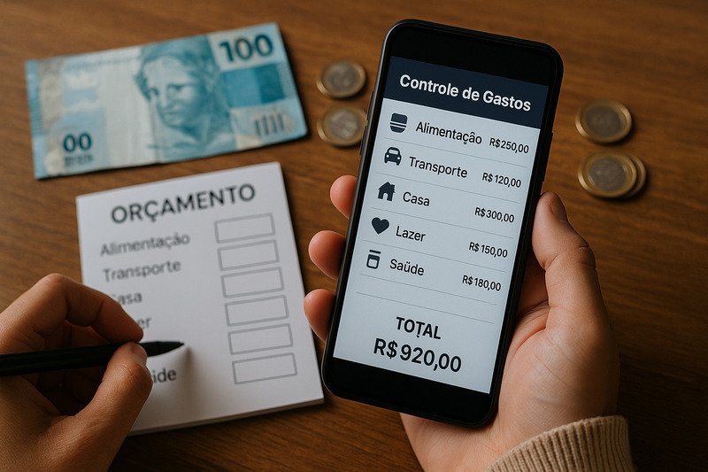 app para controle de gastos pessoais grátis