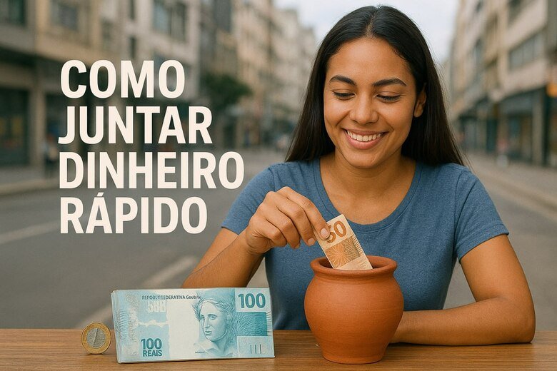 como juntar dinheiro rápido