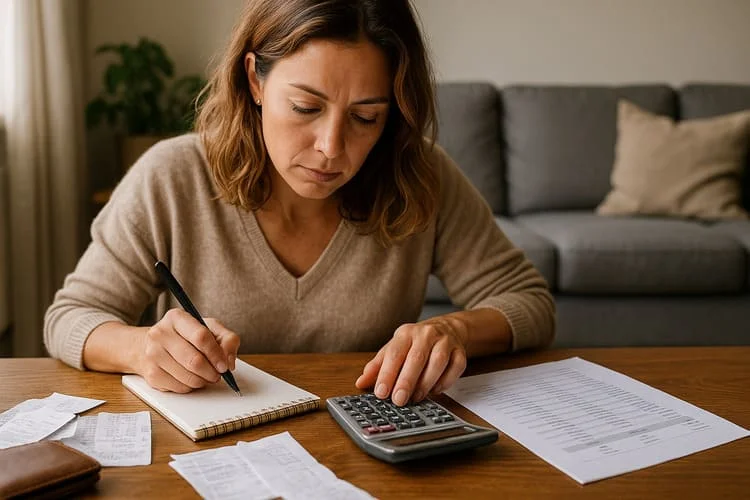 organização financeira pessoal