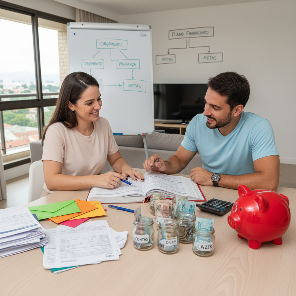 falta de controle financeiro