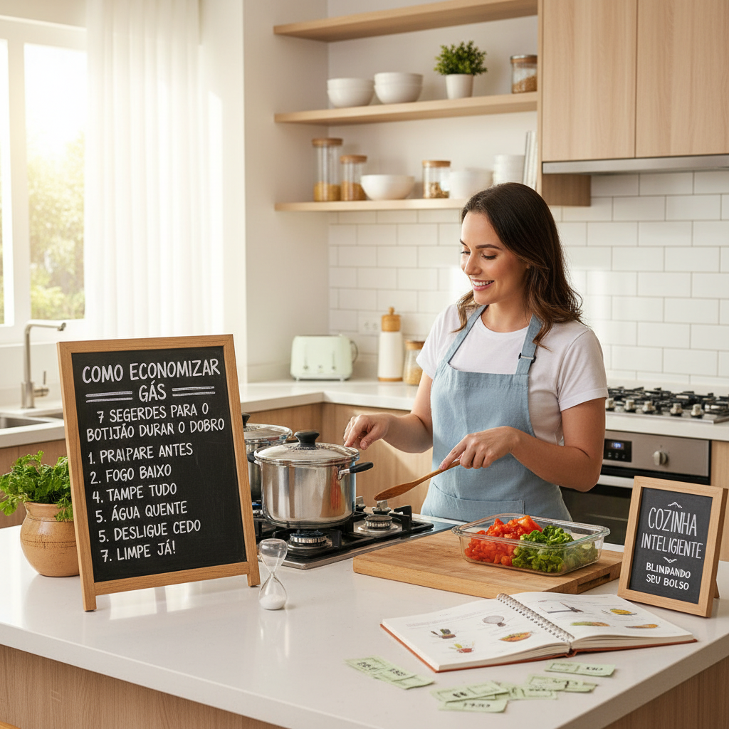 Técnicas de cozinha para economizar gás e tempo