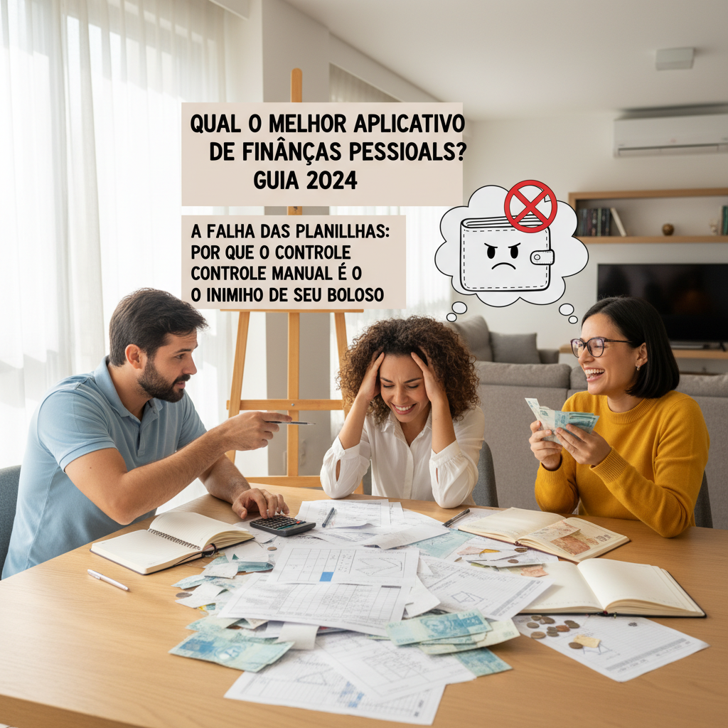 A falha das planilhas e o impacto negativo do controle manual no tempo do usuário