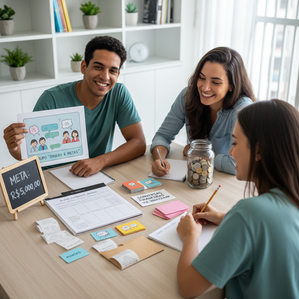 Interface de conversação no WhatsApp mostrando registro de gastos inteligente