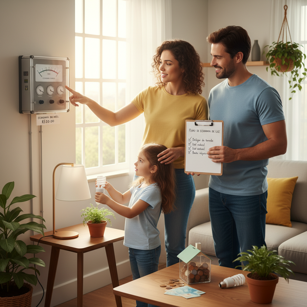 Como Economizar Luz em Casa