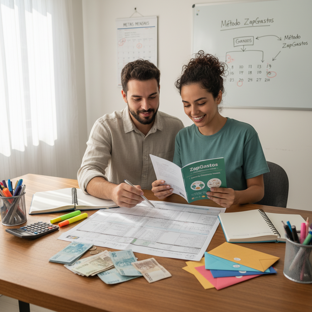Controle de Gastos Mensais para Imprimir
