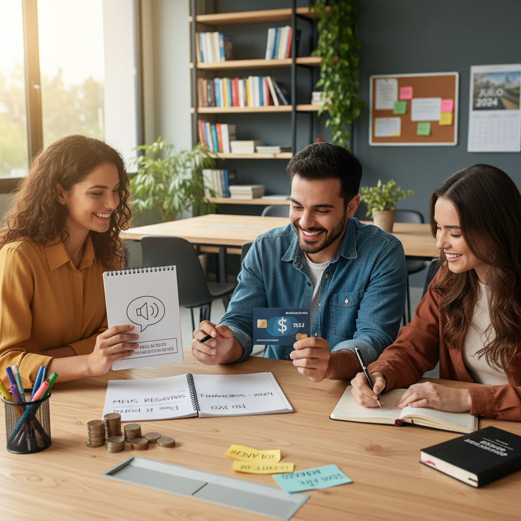 Registro financeiro via áudio e texto usando inteligência artificial no WhatsApp