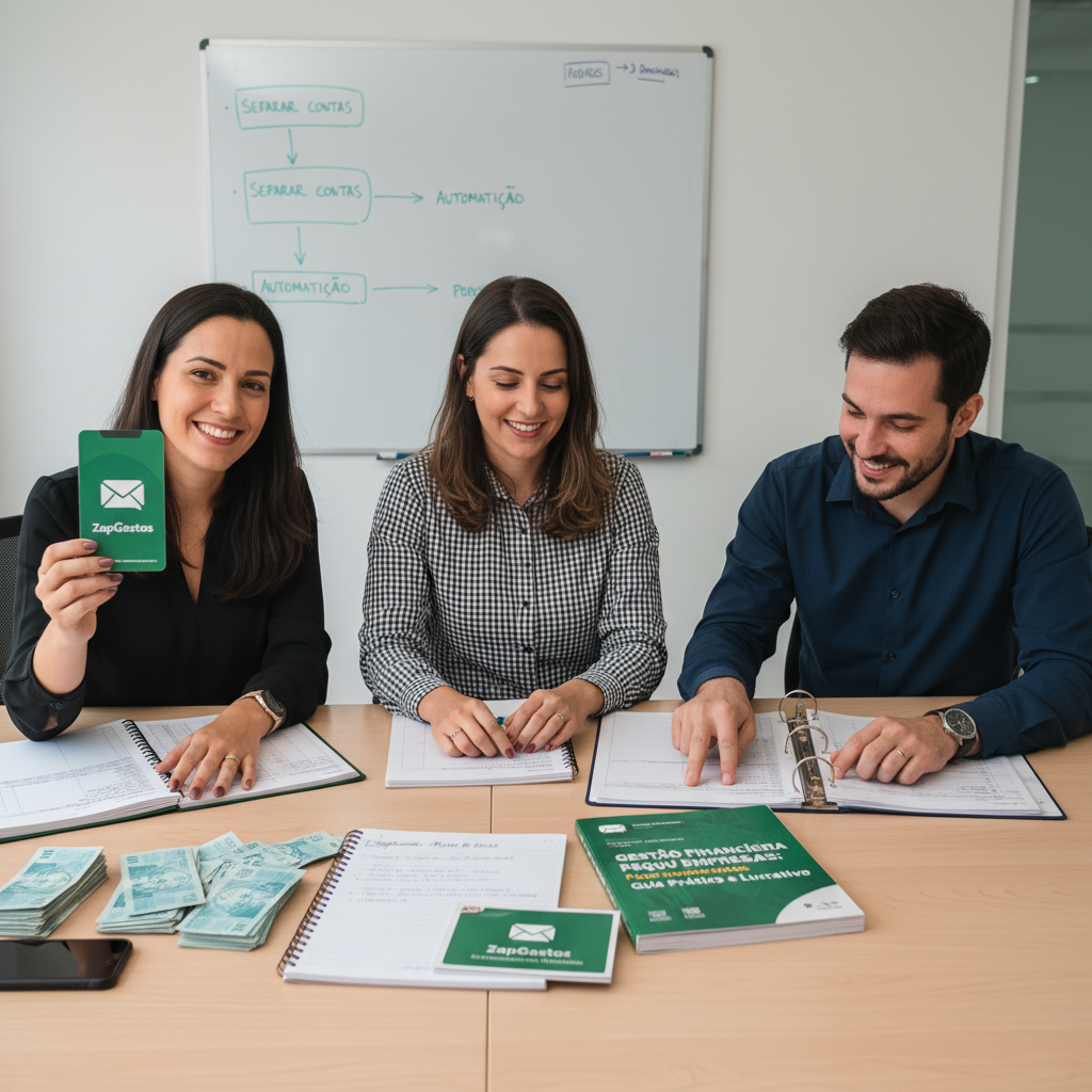 gestão financeira pequenas empresas