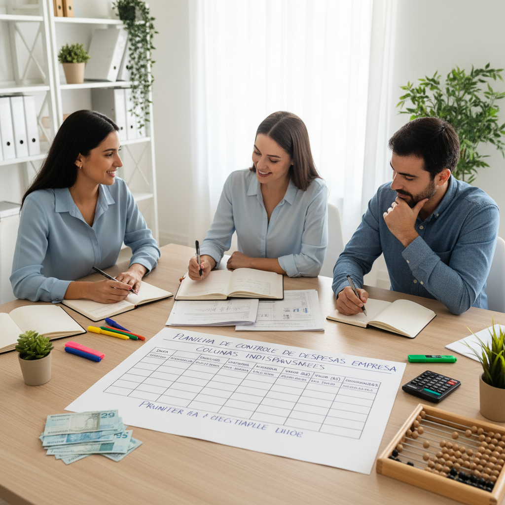 Planilha de Controle de Despesas Empresa: Como Evitar a Falência Silenciosa Colunas essenciais em uma planilha de controle de despesas empresa como data, valor e categoria