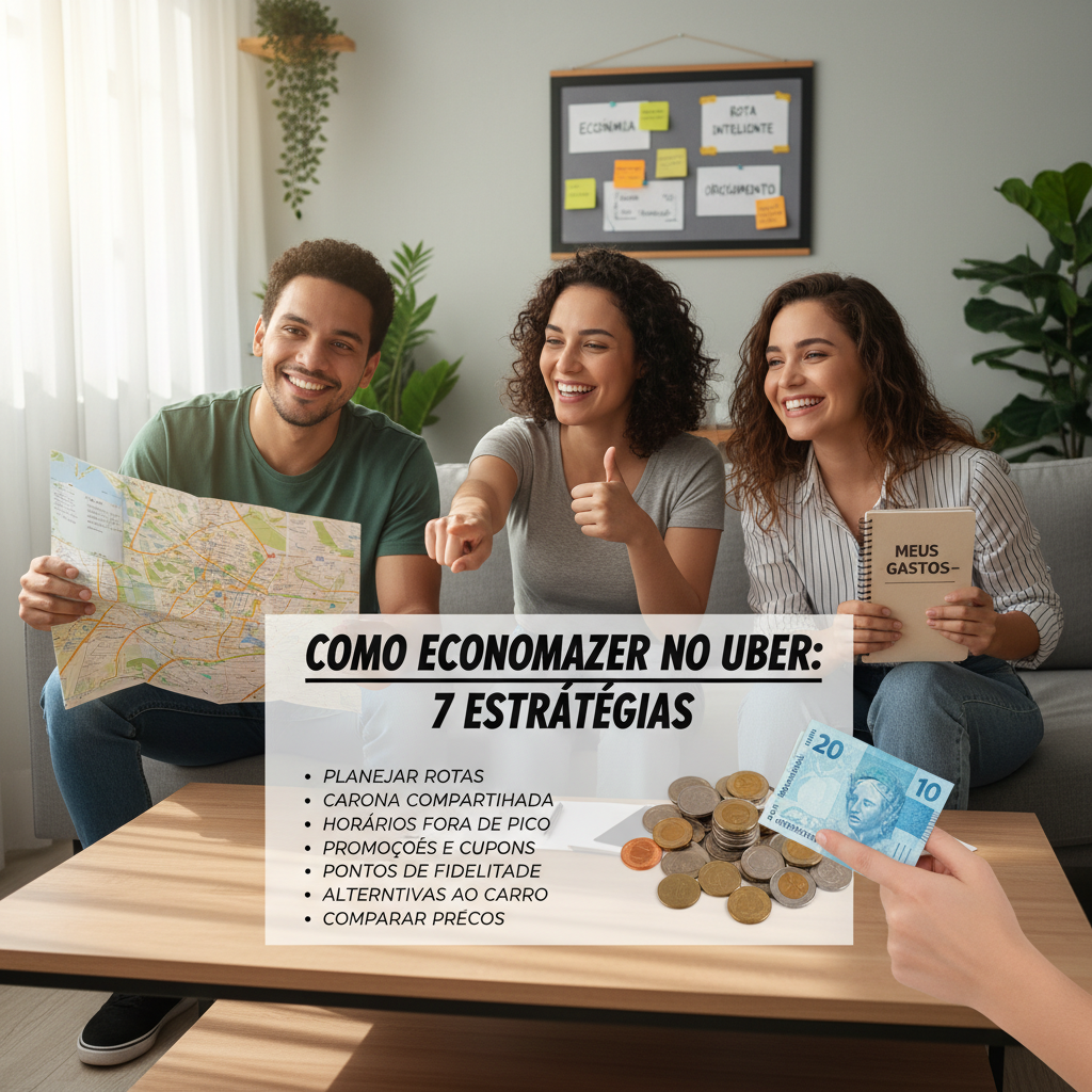 Estratégias de como economizar no uber e reduzir gastos com transporte