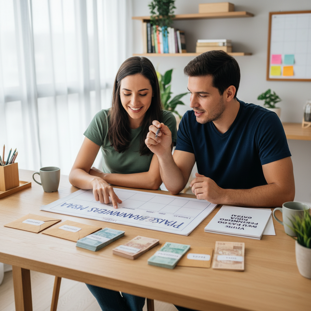 Gráfico de pizza mostrando a regra 50 30 20 para gestão financeira pessoal grátis
