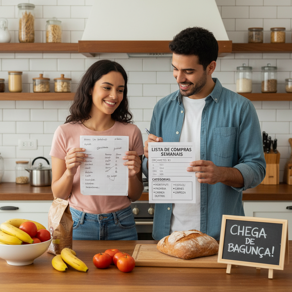 Mão segurando caneta e papel amassado representando a dificuldade de listas manuais