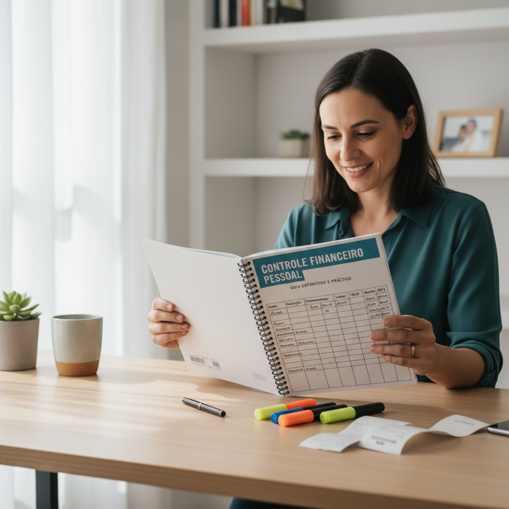 Planilha de controle de despesas pessoais excel mostrando colunas de data e valor