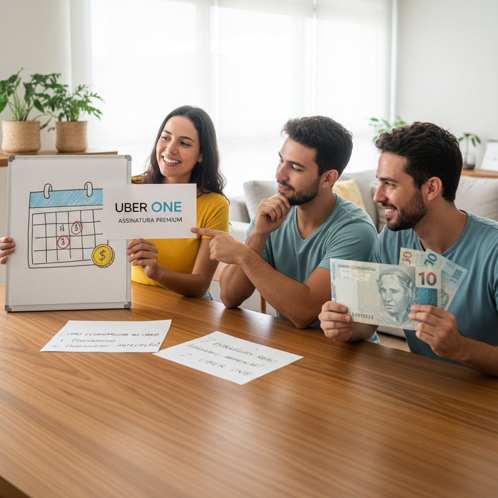 Planejamento financeiro e uso do Uber One para economizar