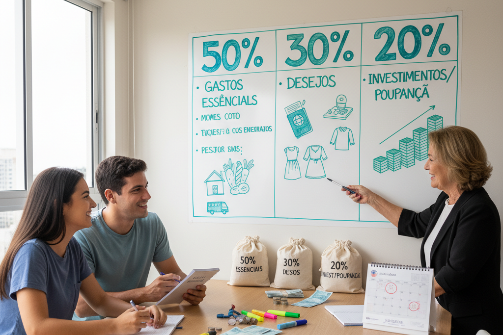 Sistema 50 30 20: Método Simples Para Controlar Seu Dinheiro sistema 50 30 20