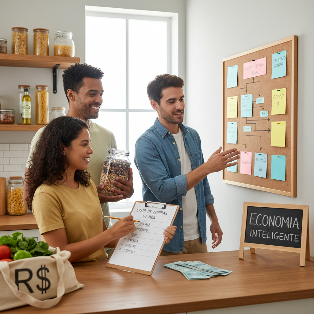 lista de compras do mês