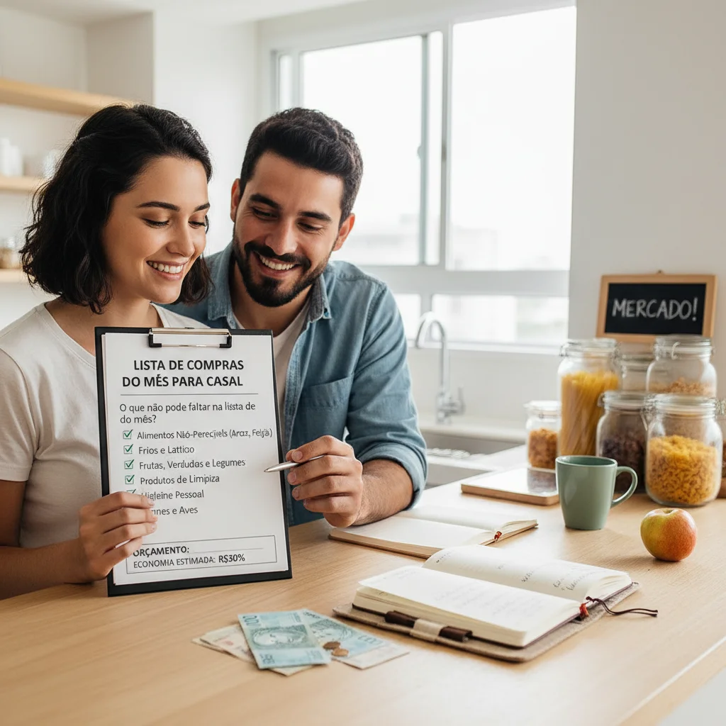 lista de compras do mês para casal?