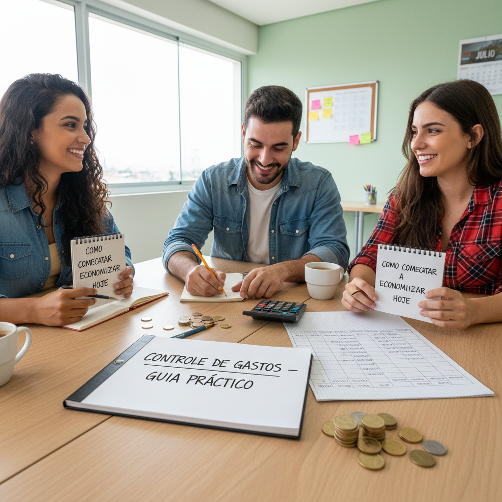 Homem analisando controle de despesas no excel para organizar finanças pessoais