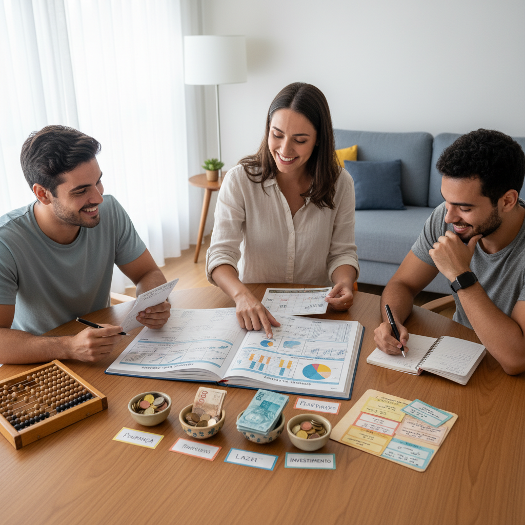 Homem analisando despesas variáveis pessoais no celular para melhorar o saldo bancário