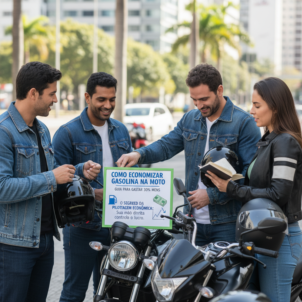 Pilotagem econômica focada no controle do acelerador para economizar gasolina