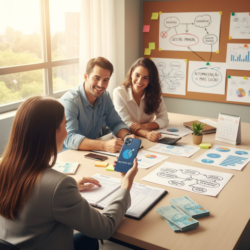 Por que a gestão manual está matando a lucratividade do seu negócio e causando vazamento de caixa