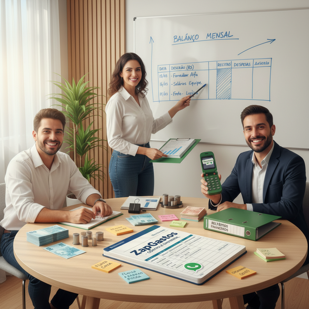 WhatsApp como seu CFO e a revolução do ZapGastos no controle financeiro empresarial