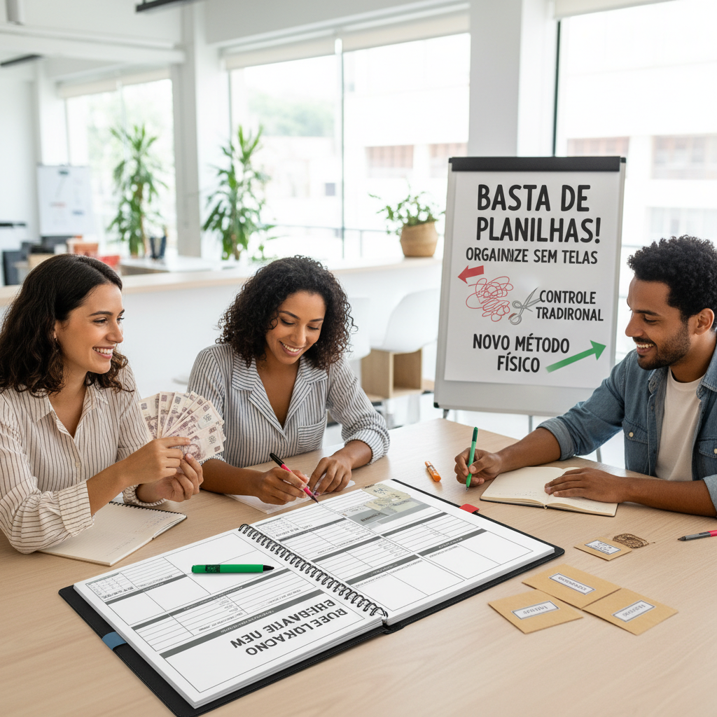 Gráfico de planilha excel com erros, ilustrando por que o controle tradicional de gastos falha