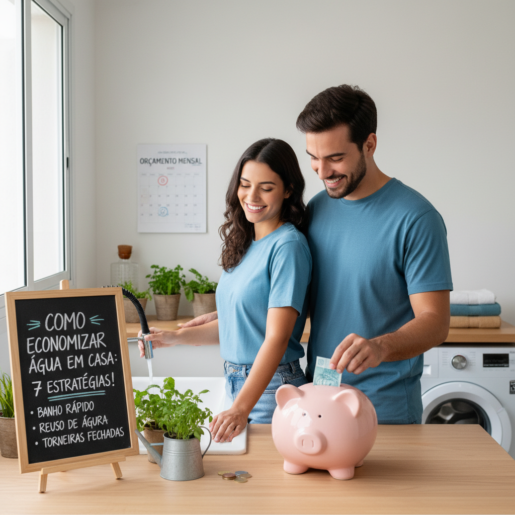 Como Economizar Água em Casa