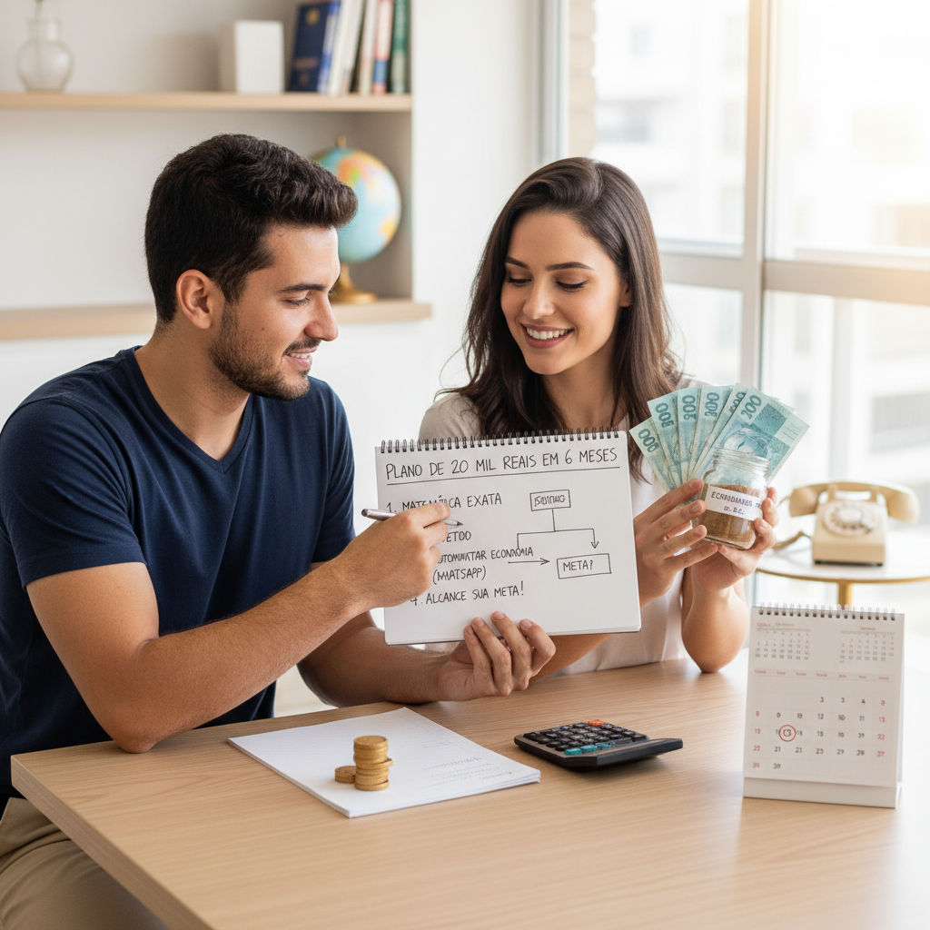 Como Juntar 20 Mil em 6 Meses