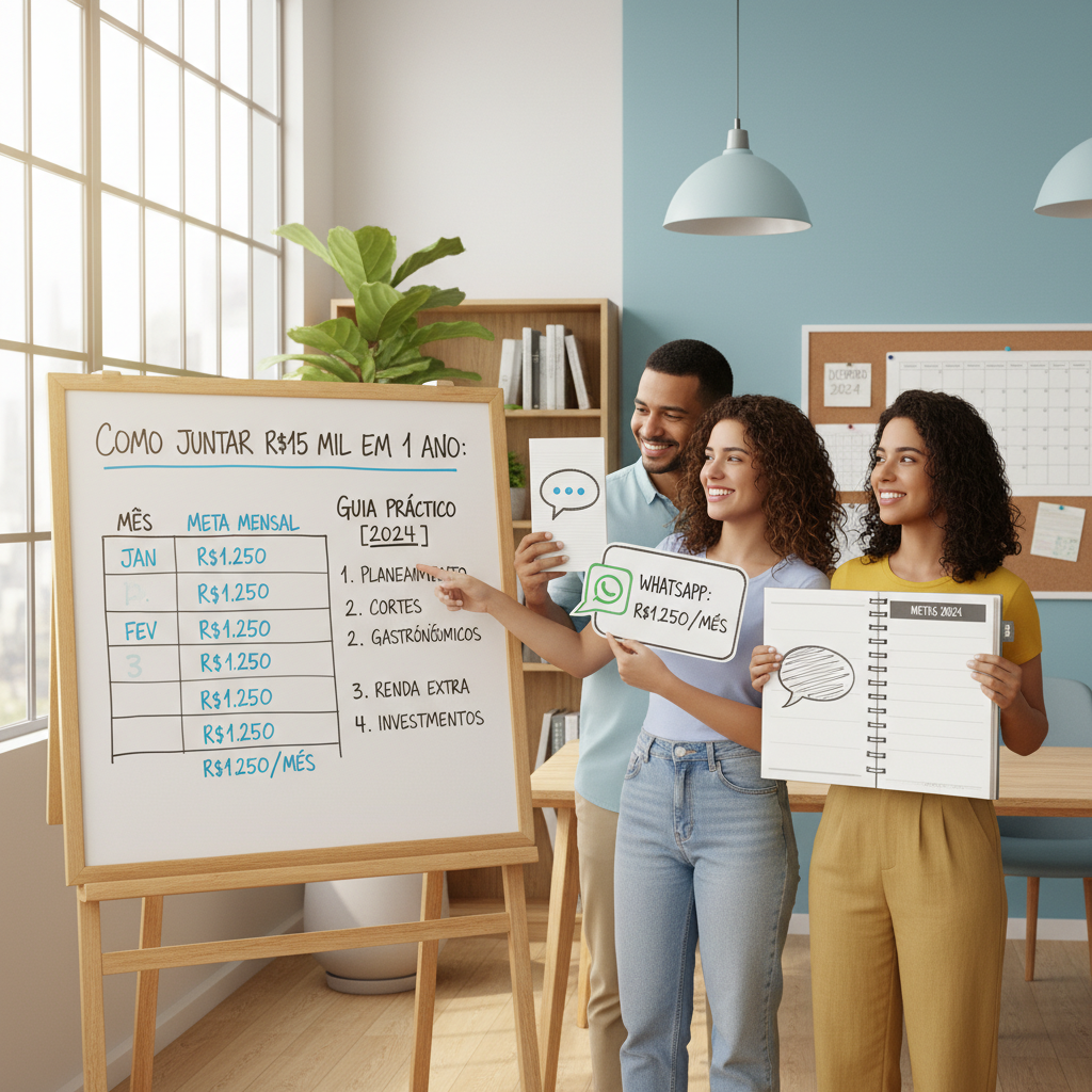 Interface do WhatsApp mostrando registro de despesa financeira por áudio no ZapGastos