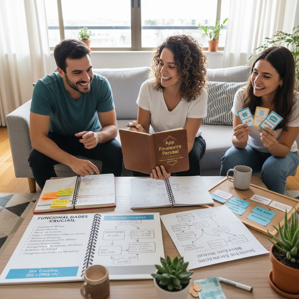Funcionalidades essenciais de um aplicativo de controle financeiro moderno