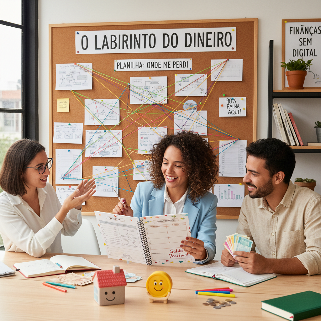 A Armadilha da Planilha: Por que o controle manual falha para 90% das pessoas