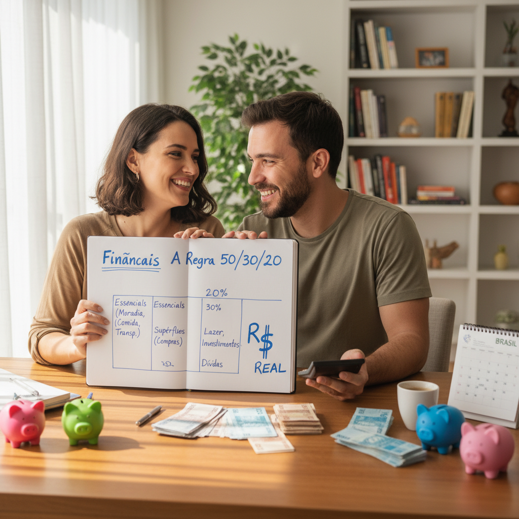 Finanças Pessoais Dicas Simples Para Melhorar Sua Vida Financeira Regra 50 30 20 aplicada a finanças pessoais dicas brasileiras