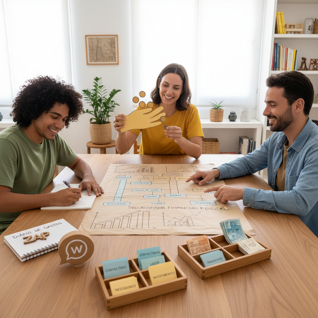 ZapGastos como aplicativo para controle de finanças integrado ao WhatsApp com IA proativa