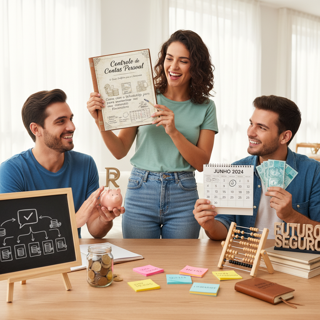 Controle de Contas Pessoal: 3 Passos Definitivos para a Liberdade Financeira Interface do ZapGastos no WhatsApp mostrando registro automático de despesas