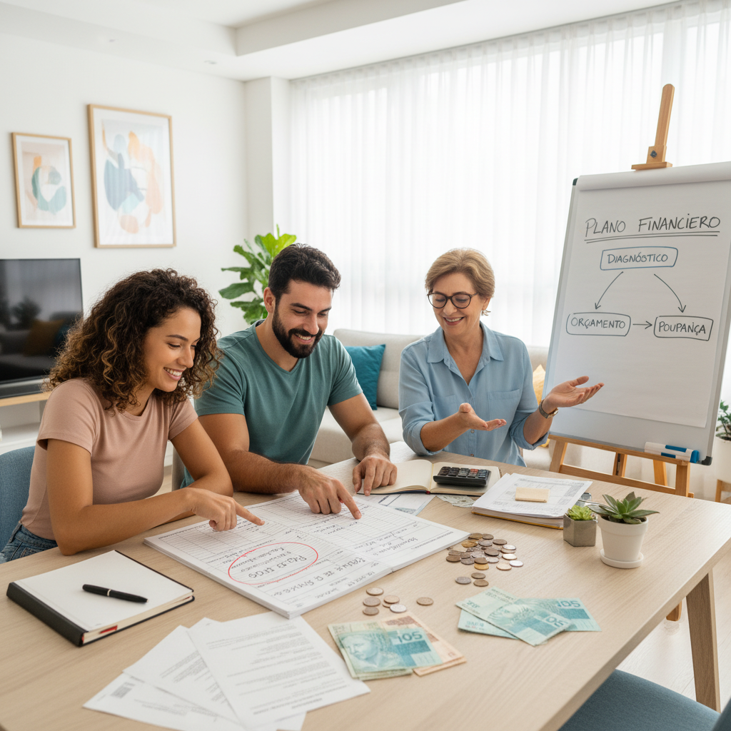 Gestão de Dívidas: Controle e Planejamento Financeiro Diagnóstico financeiro e identificação de gastos invisíveis