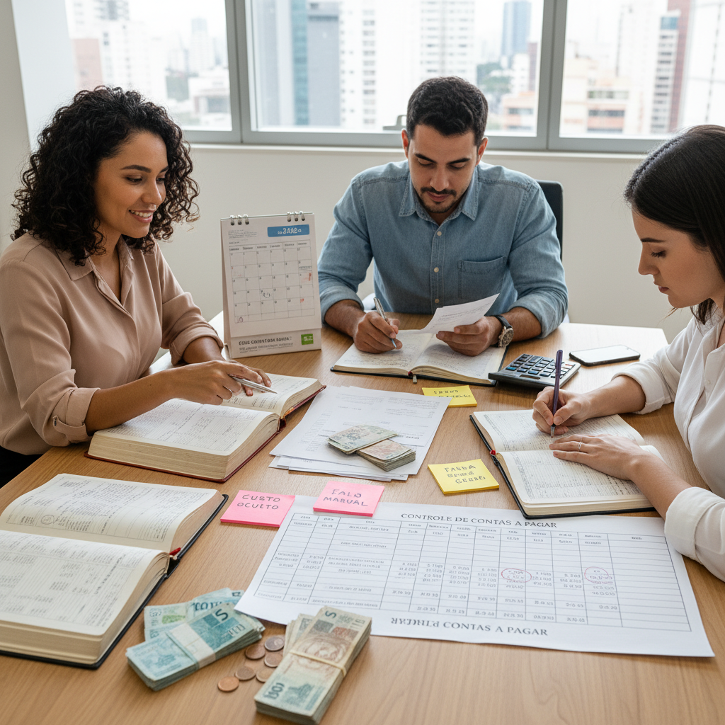 Dificuldades do uso de planilha de controle de contas a pagar excel grátis