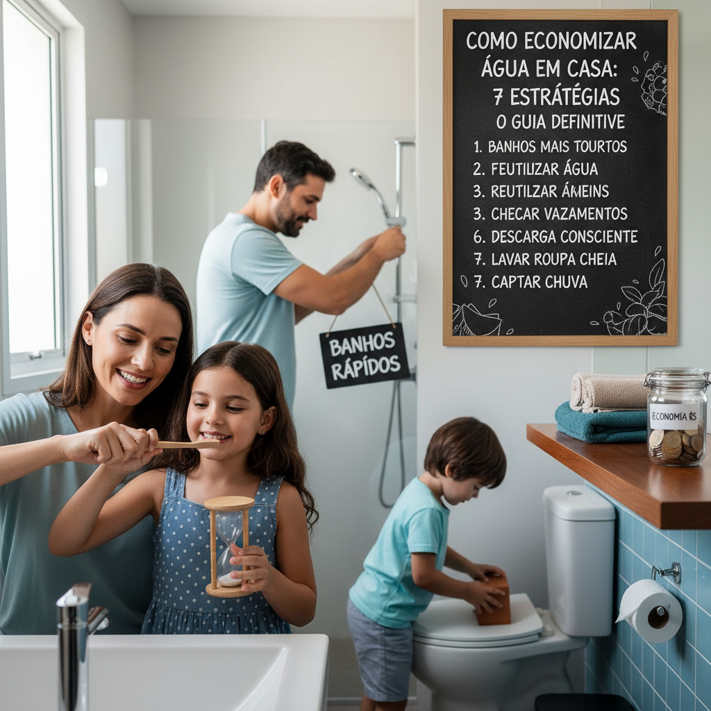 Dicas práticas de como economizar água em casa para reduzir despesas