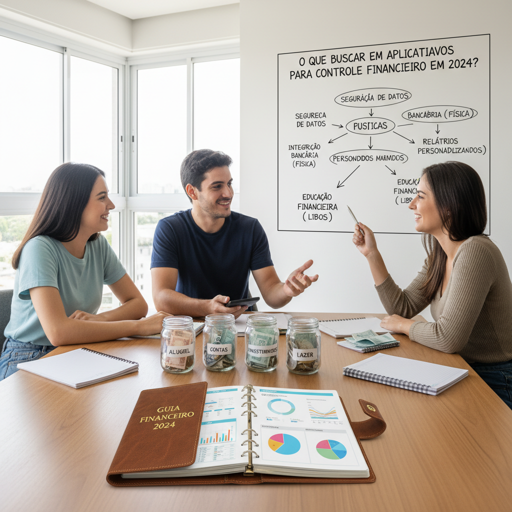 Critérios para escolher aplicativos para controle financeiro em 2024 com foco em agilidade