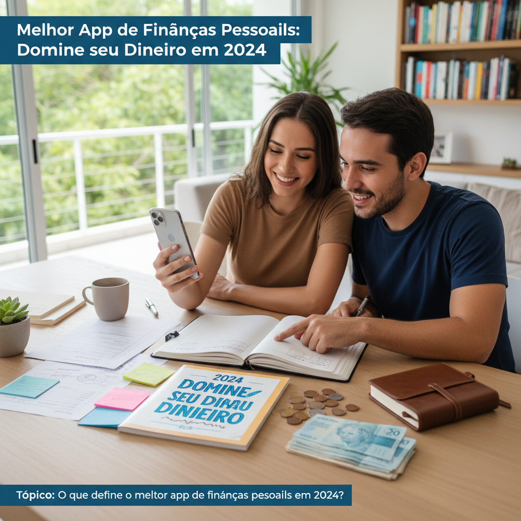 O que define o melhor app de finanças pessoais em 2024 com foco em usabilidade e IA