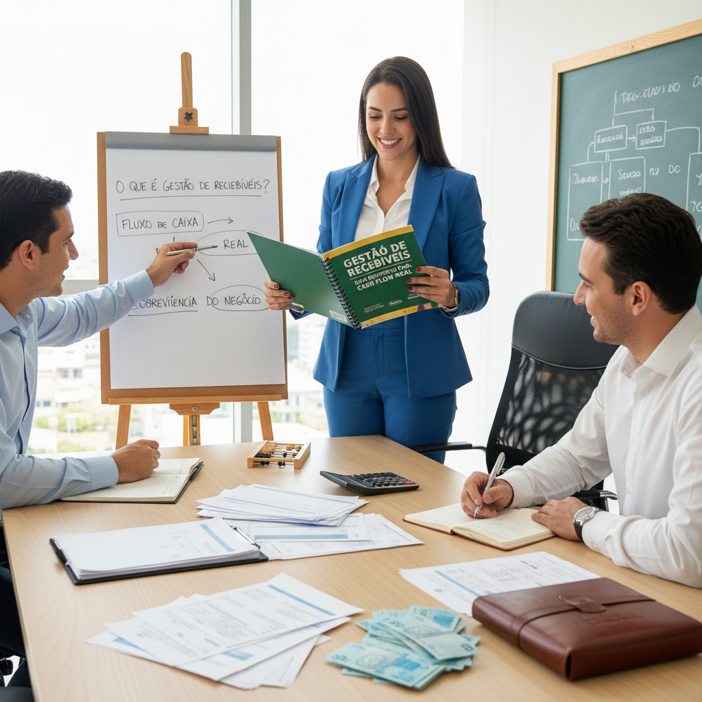 Gestão de recebíveis e controle financeiro para sobrevivência empresarial