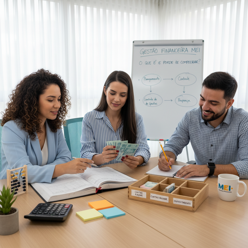 Gestão financeira MEI e checklist de primeiros passos