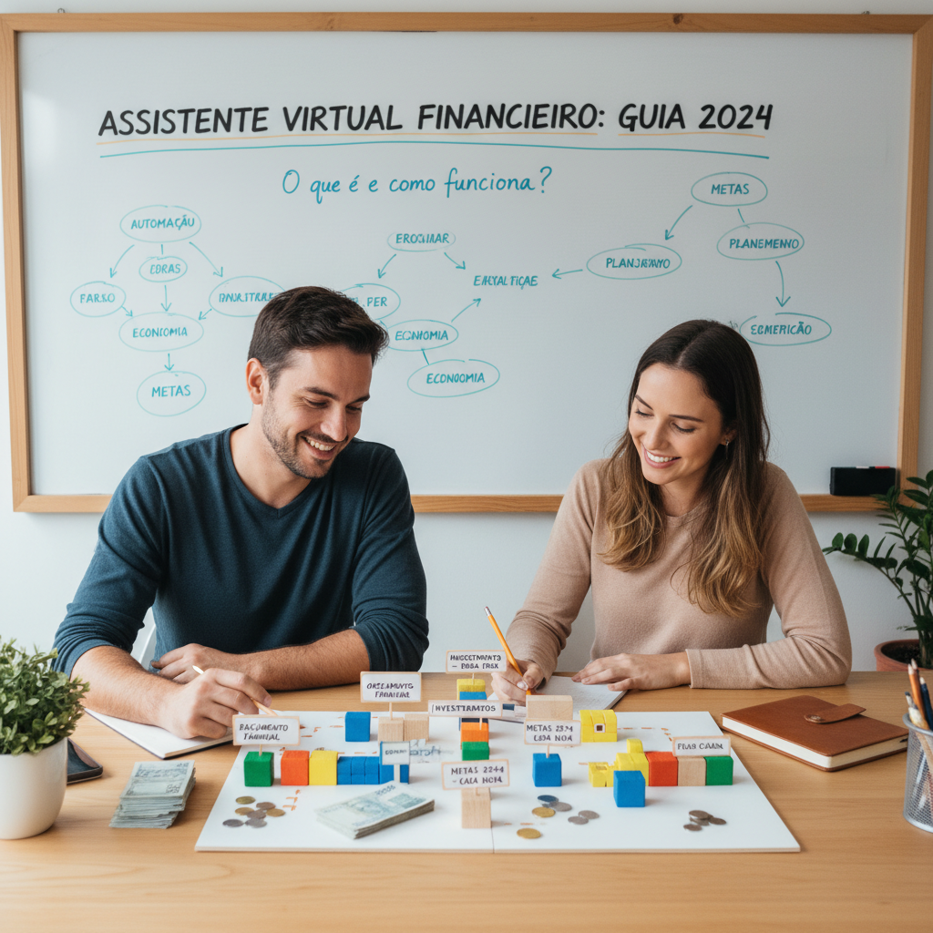 Assistente virtual financeiro funcionando no WhatsApp para registro de despesas