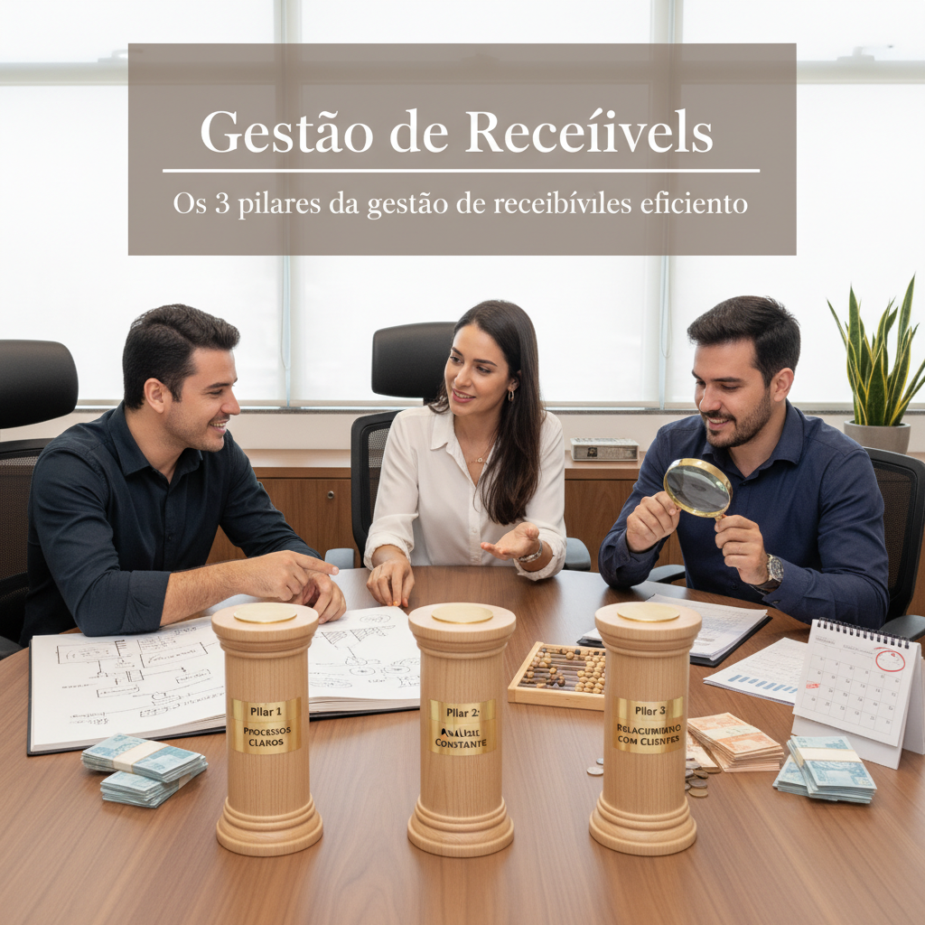 Os três pilares da gestão de recebíveis eficiente