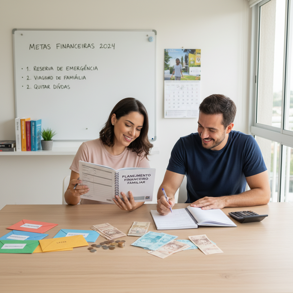 Passo a passo prático para gestão financeira familiar e organização de contas