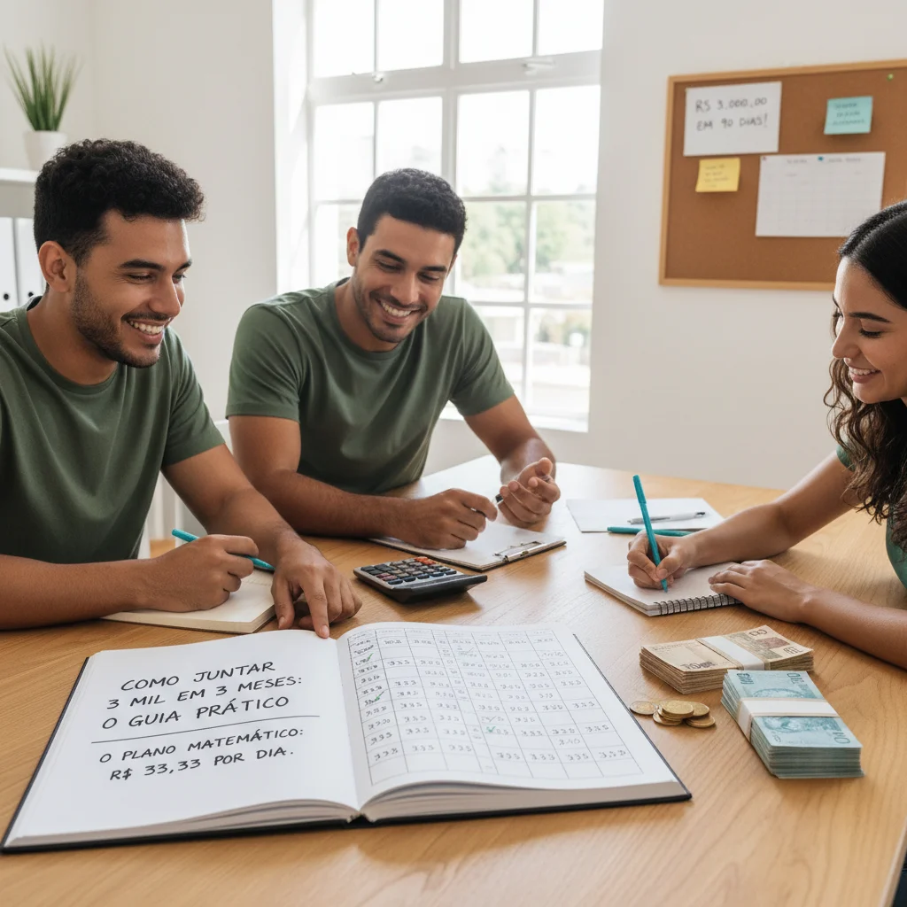Como Juntar 3 Mil em 3 Meses: Plano Prático que Realmente Funciona Como Juntar 3 Mil em 3 Meses - 1