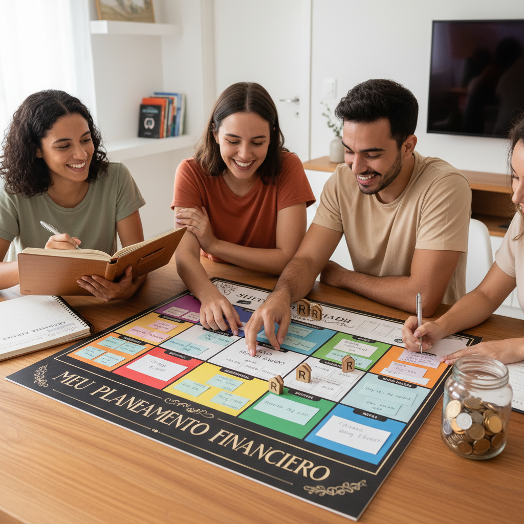Pessoa frustrada tentando fazer o controle de gastos no Excel em um computador
