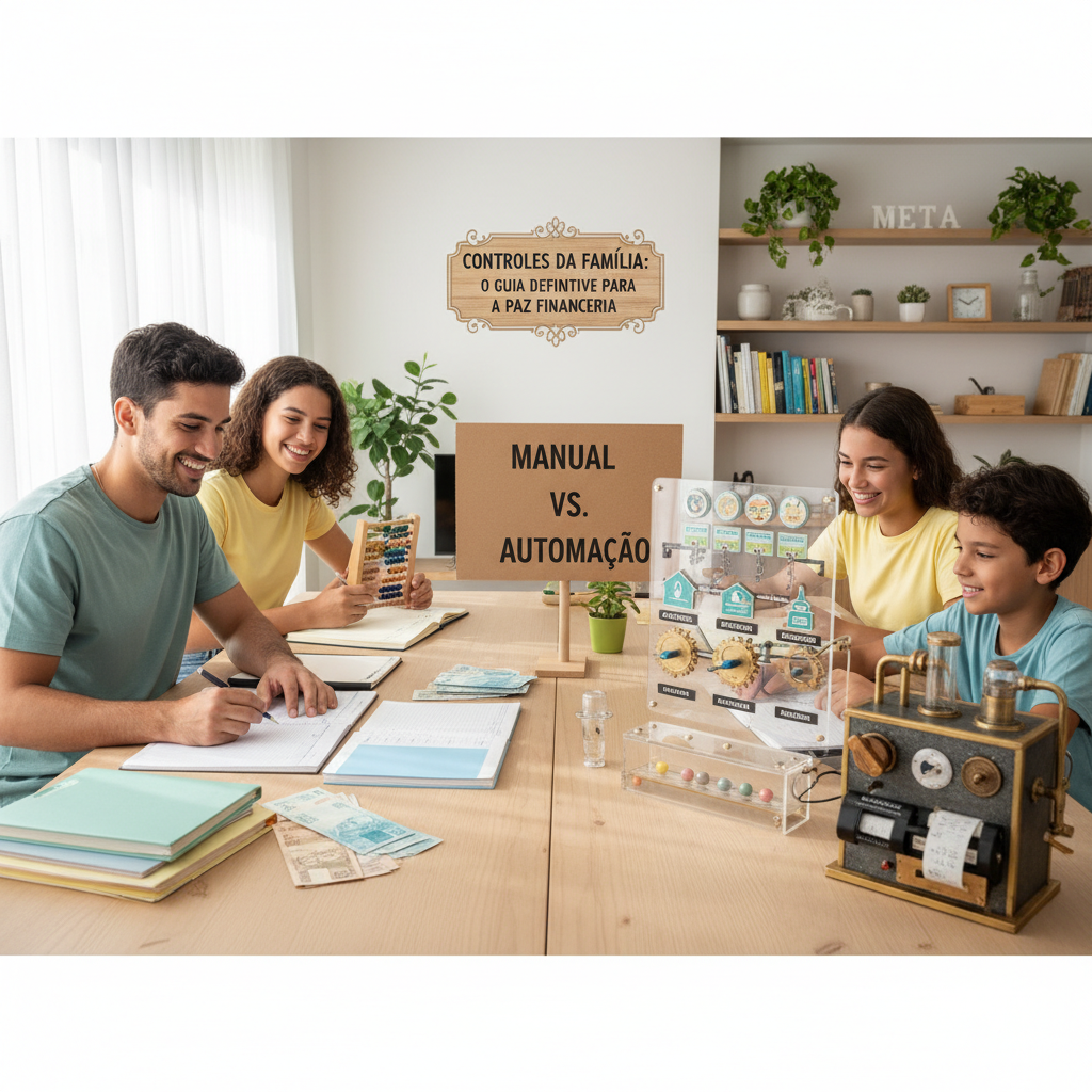 Comparação entre controle de gastos no Excel e automação via WhatsApp