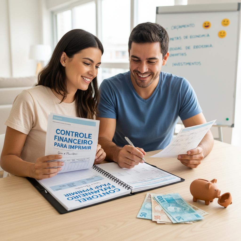 Controle Financeiro Pessoal para Imprimir