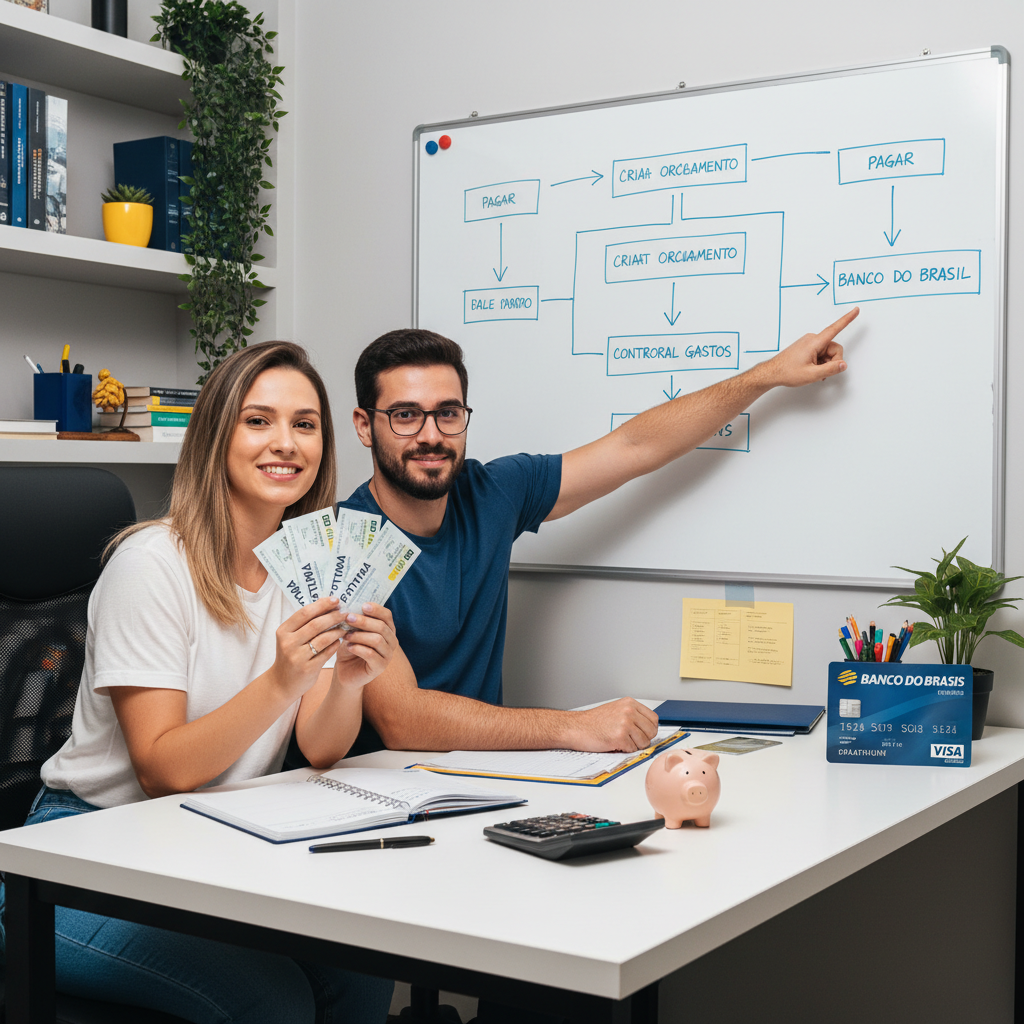 Dificuldade de controle manual da fatura do cartão de crédito do banco do brasil